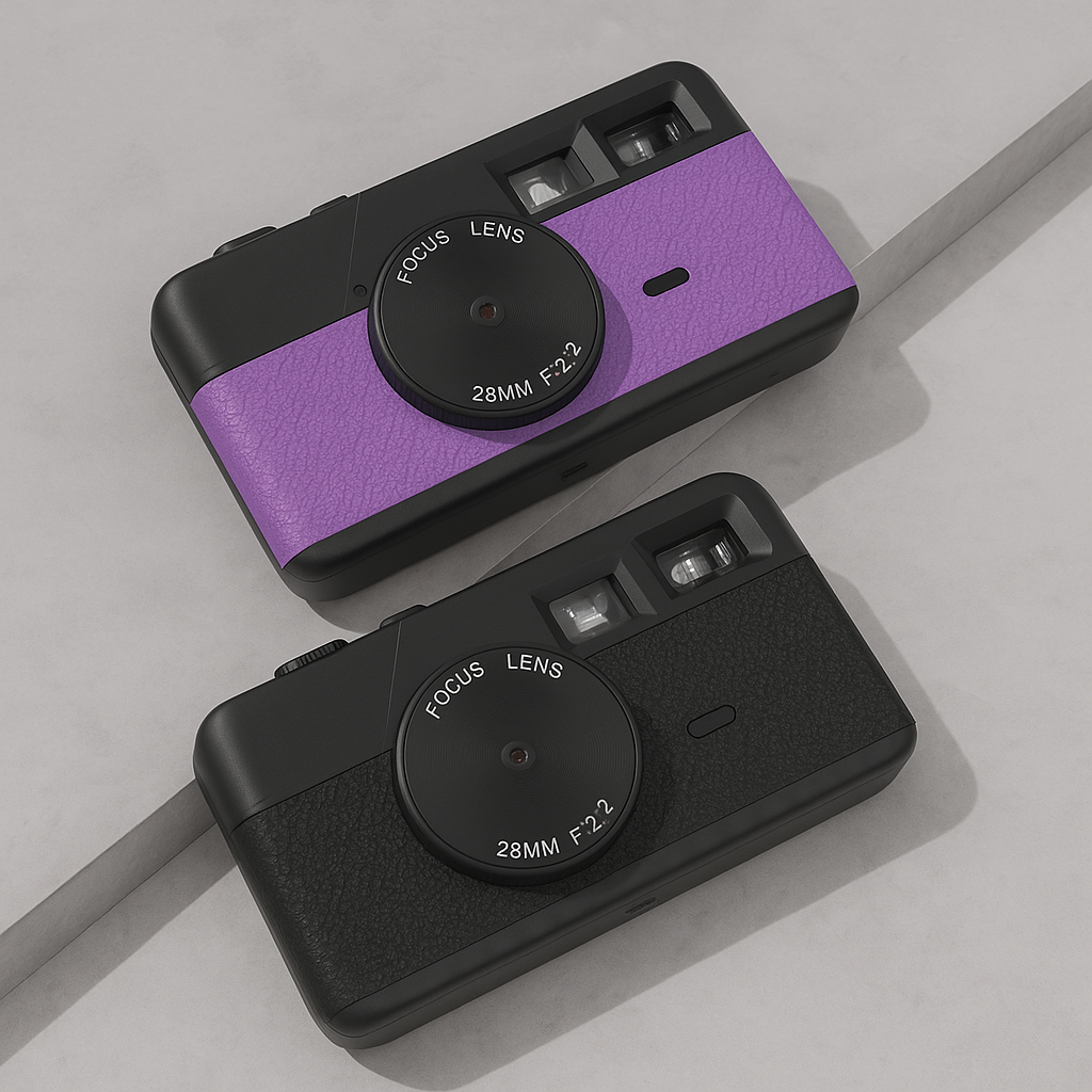 Retro Screen-free Digital Camera 8-mode Filter