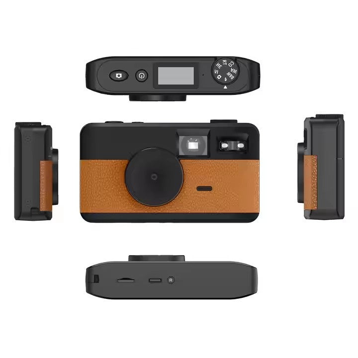 Retro Screen-free Digital Camera 8-mode Filter